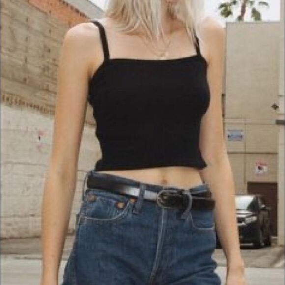 Brandy Melville Tops - Black brandy Melville top